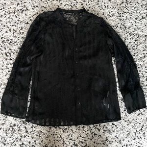 Zara blouse, size S, semi sheer, very good condition